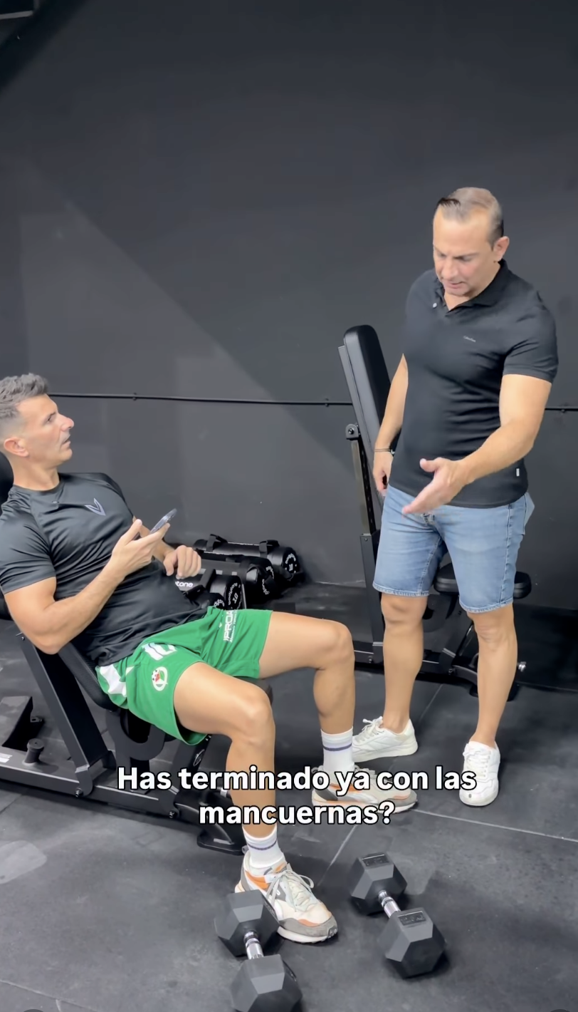 Publicación de Vértice Fitness Center en Instagram