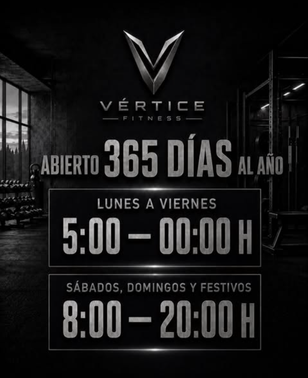 Publicación de Vértice Fitness Center en Instagram